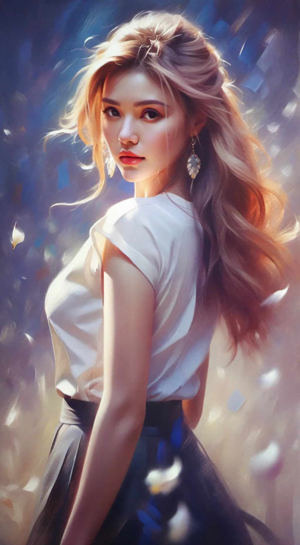 ai character: bye again background