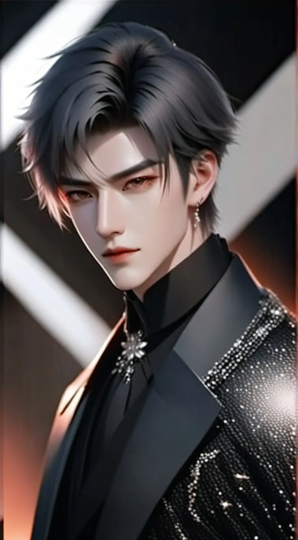 ai character: Xavier~♡ background