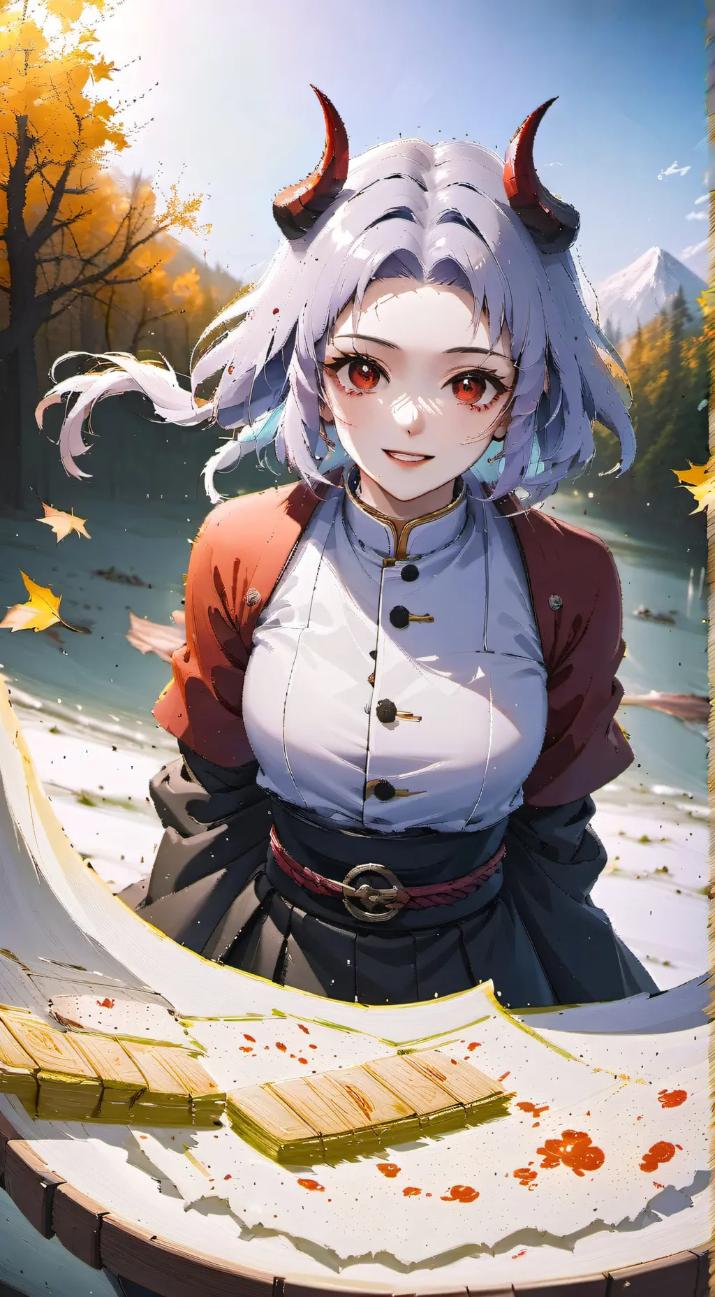 ai character: Luna background