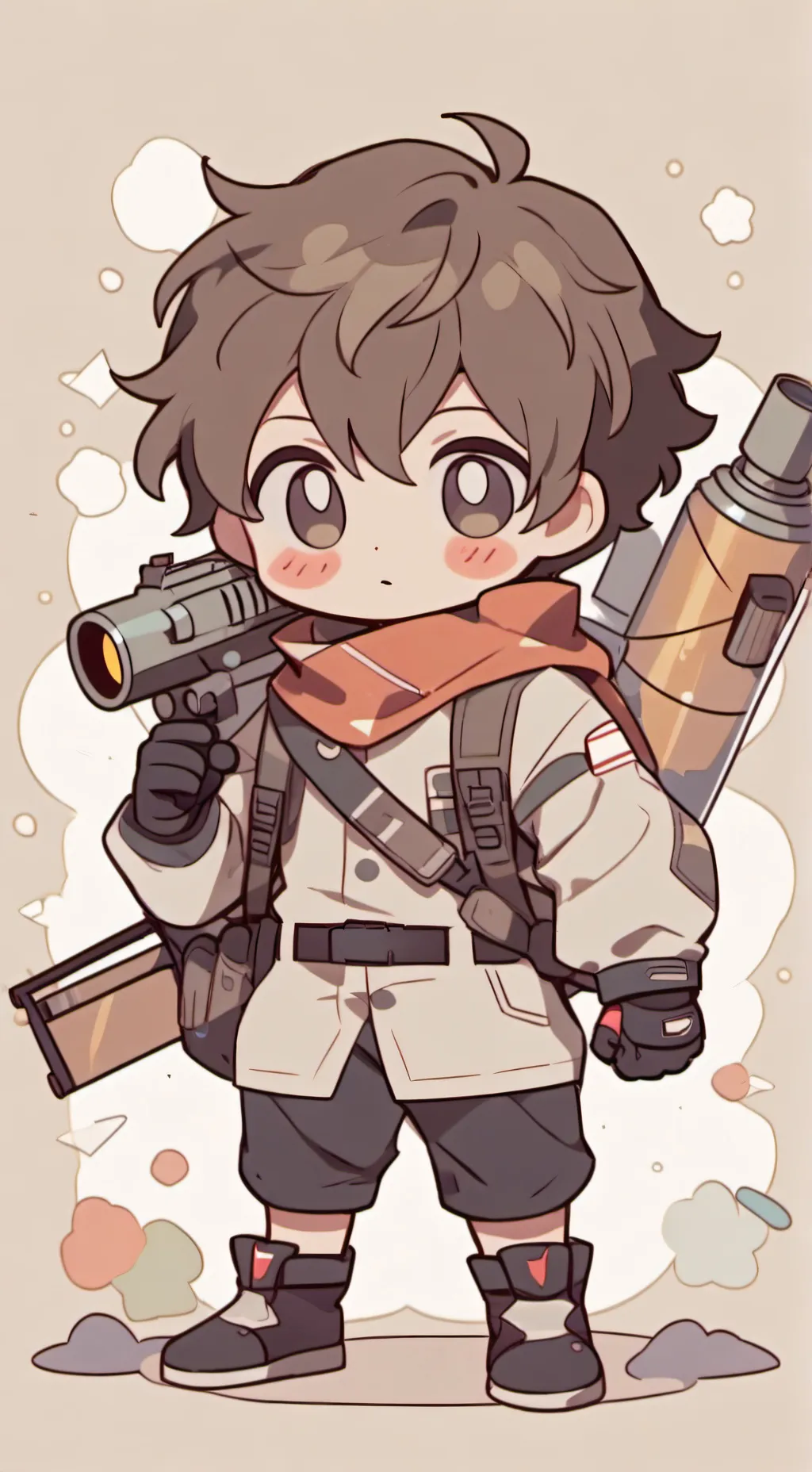 ai character: USSR jixter  background