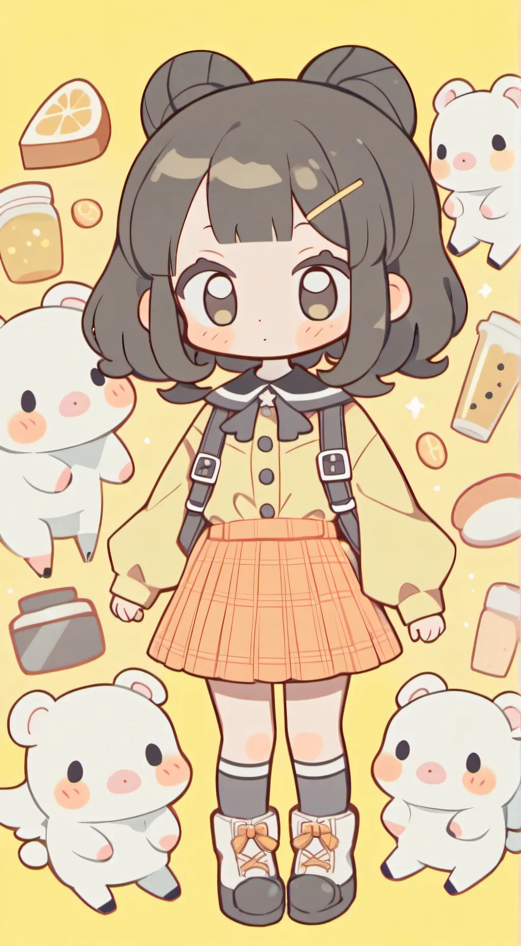 ai character: 🐙Squid Game🐙 background