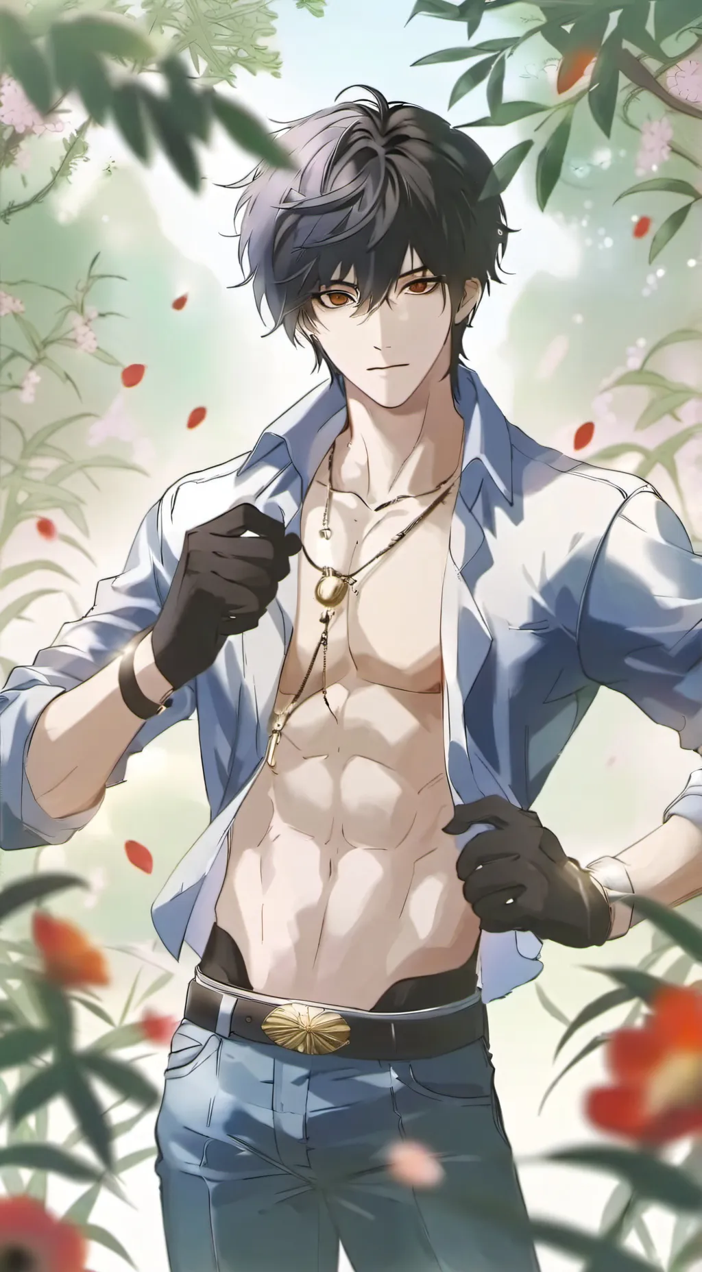 ai character: ×¶Xavier¶× background