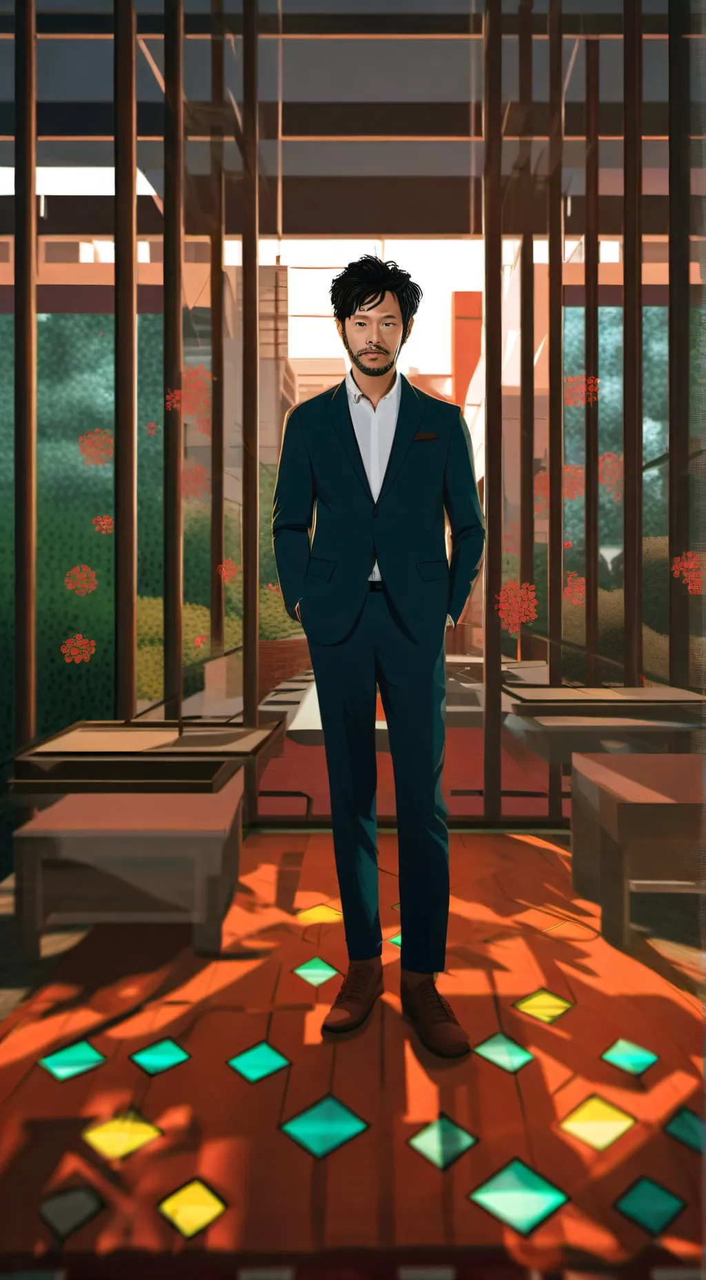 ai character: squid game 2 background