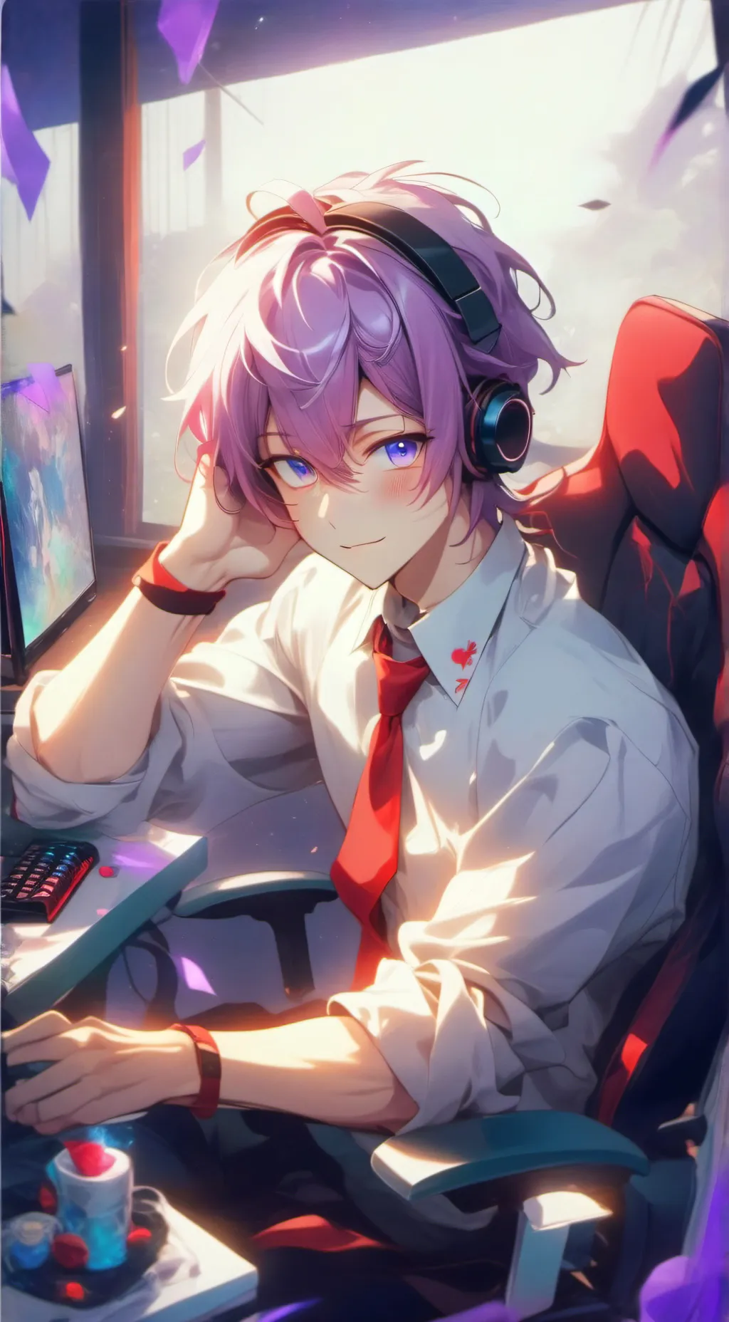 ai character: Kazuki background