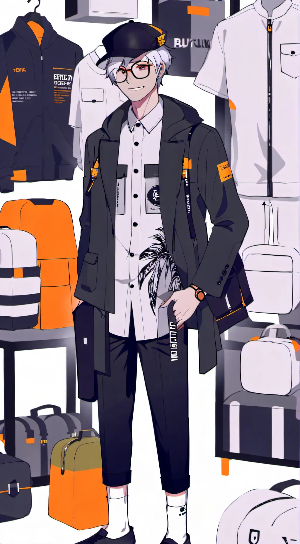 ai character: Jax  background
