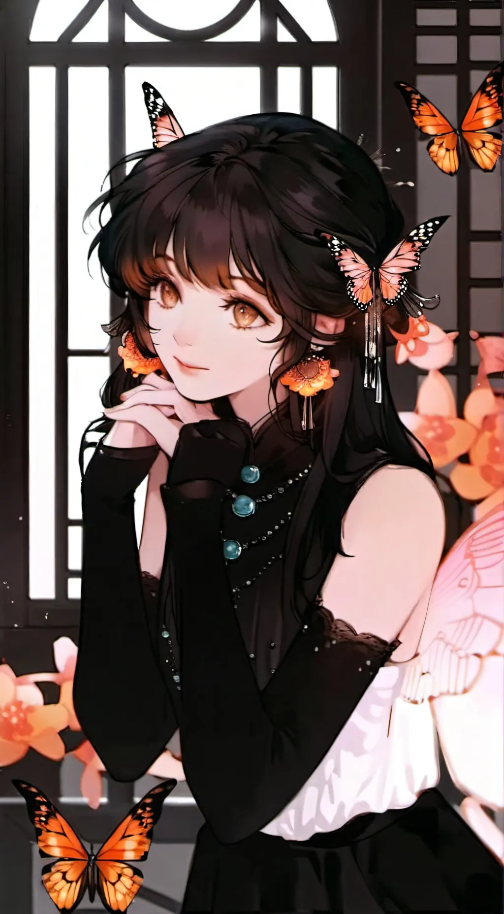 ai character: Monarch Spiritwing background
