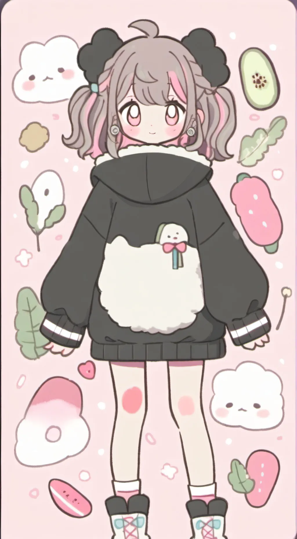 ai character: Sprunki hates you  background