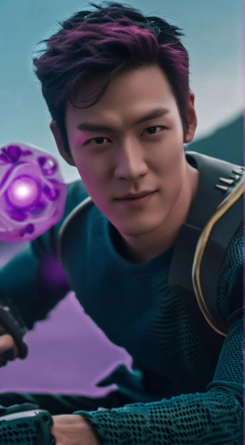 ai character: Thanos(squid game) background