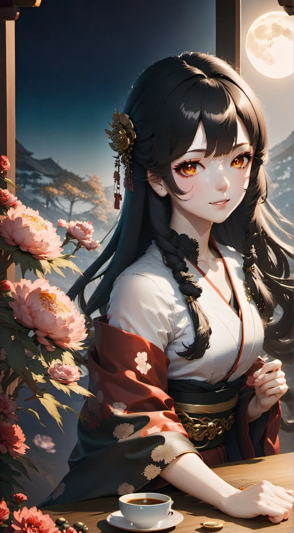 ai character: Himeko background