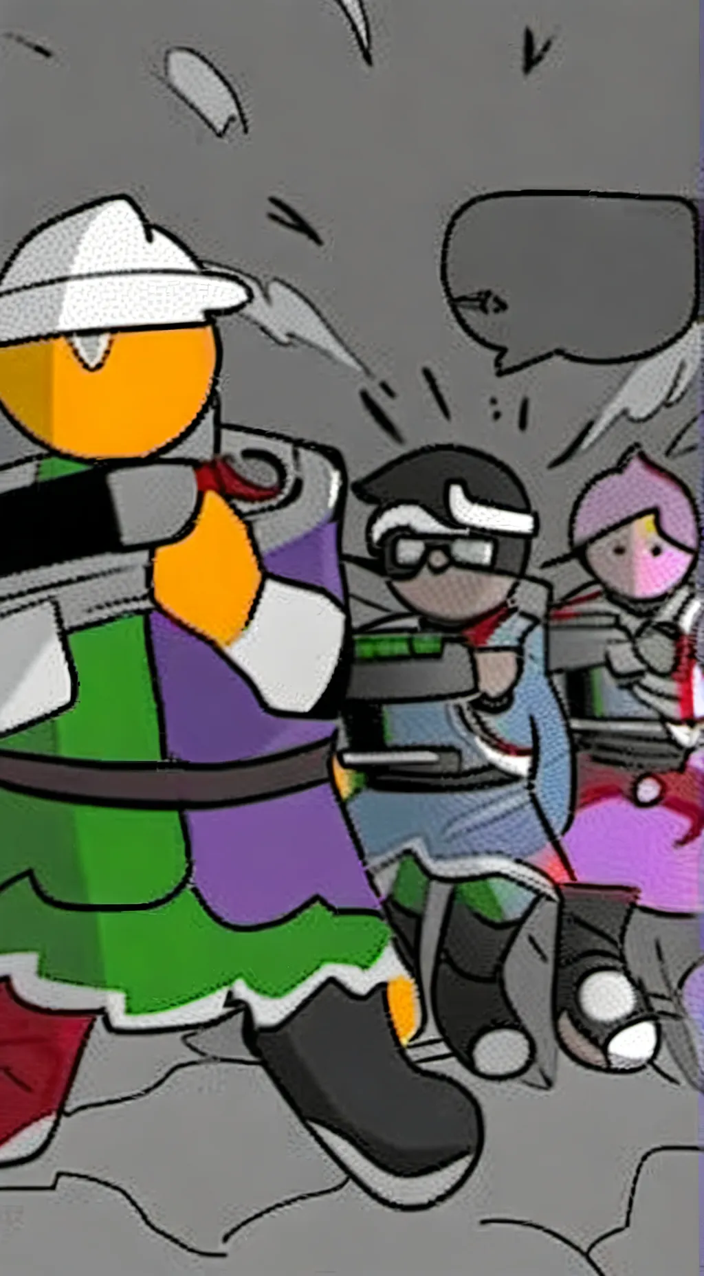 ai character: dandys world background