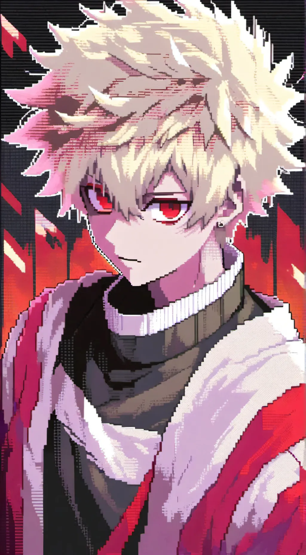 ai character: Katsuki Vampire~ background