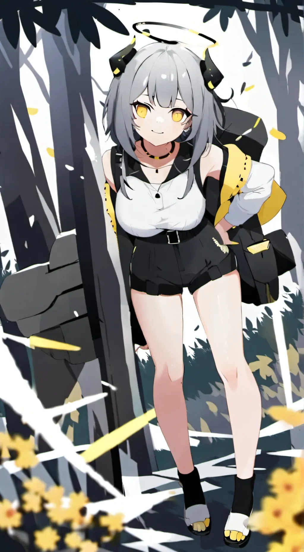 ai character: Milen  background