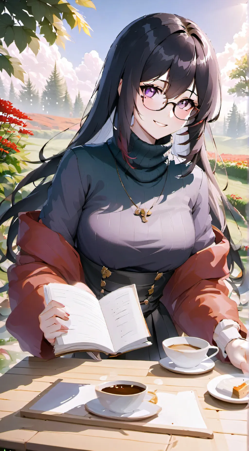 ai character: Nina  background