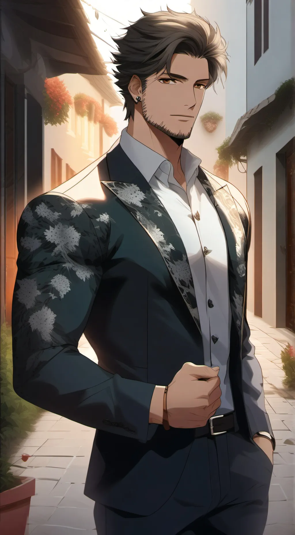 ai character: Don Parella  background