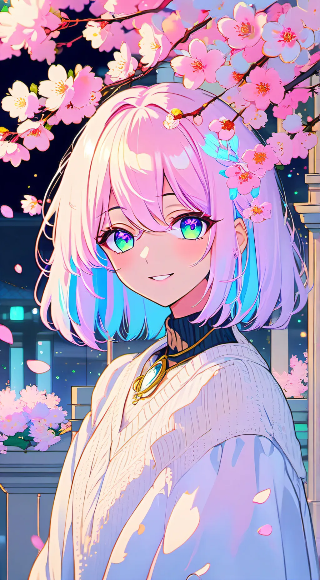 ai character: Aria background