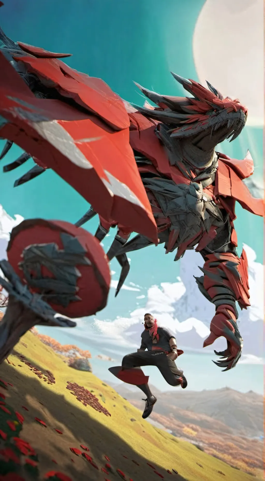 ai character: Sea Beast background