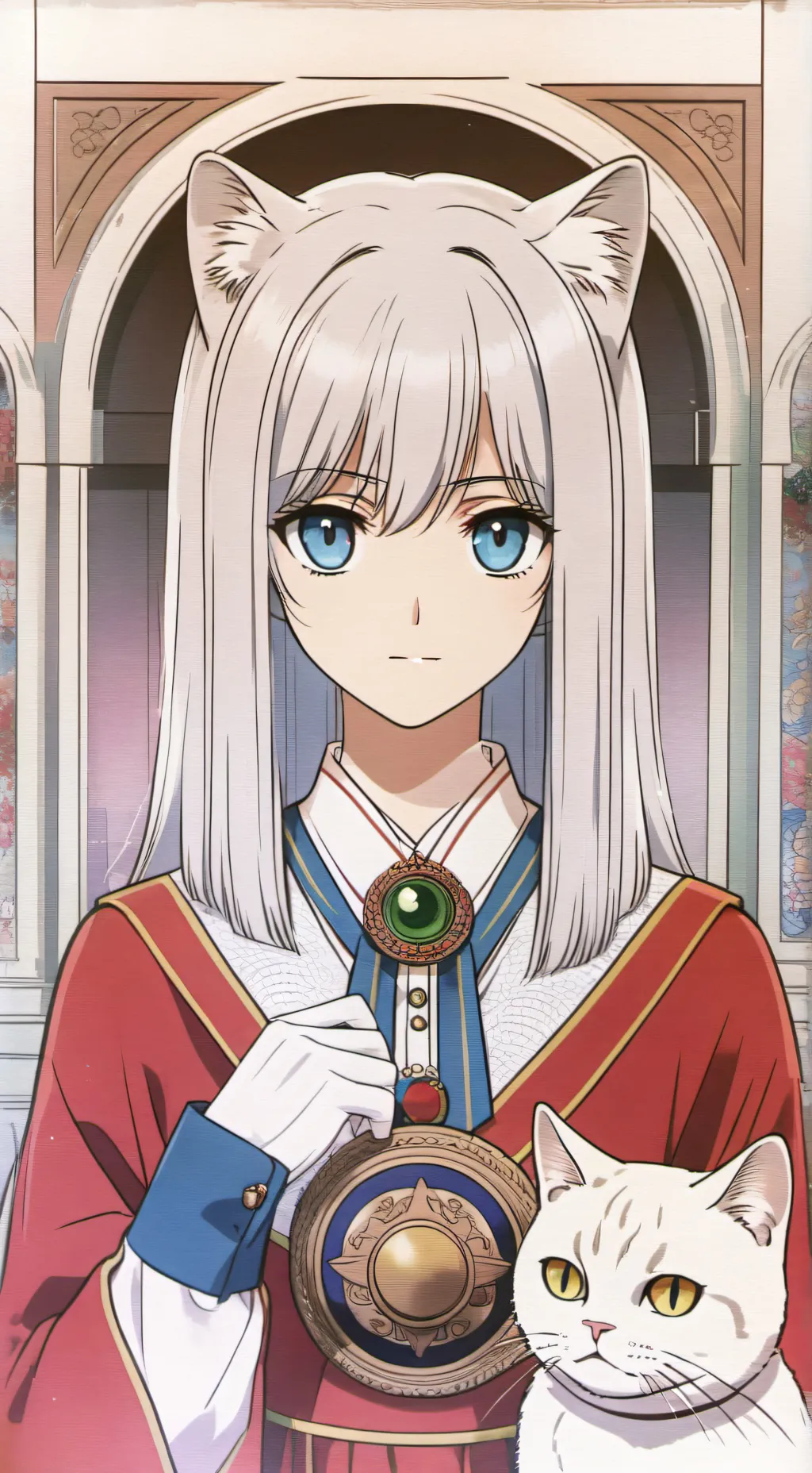 ai character: Wenda background