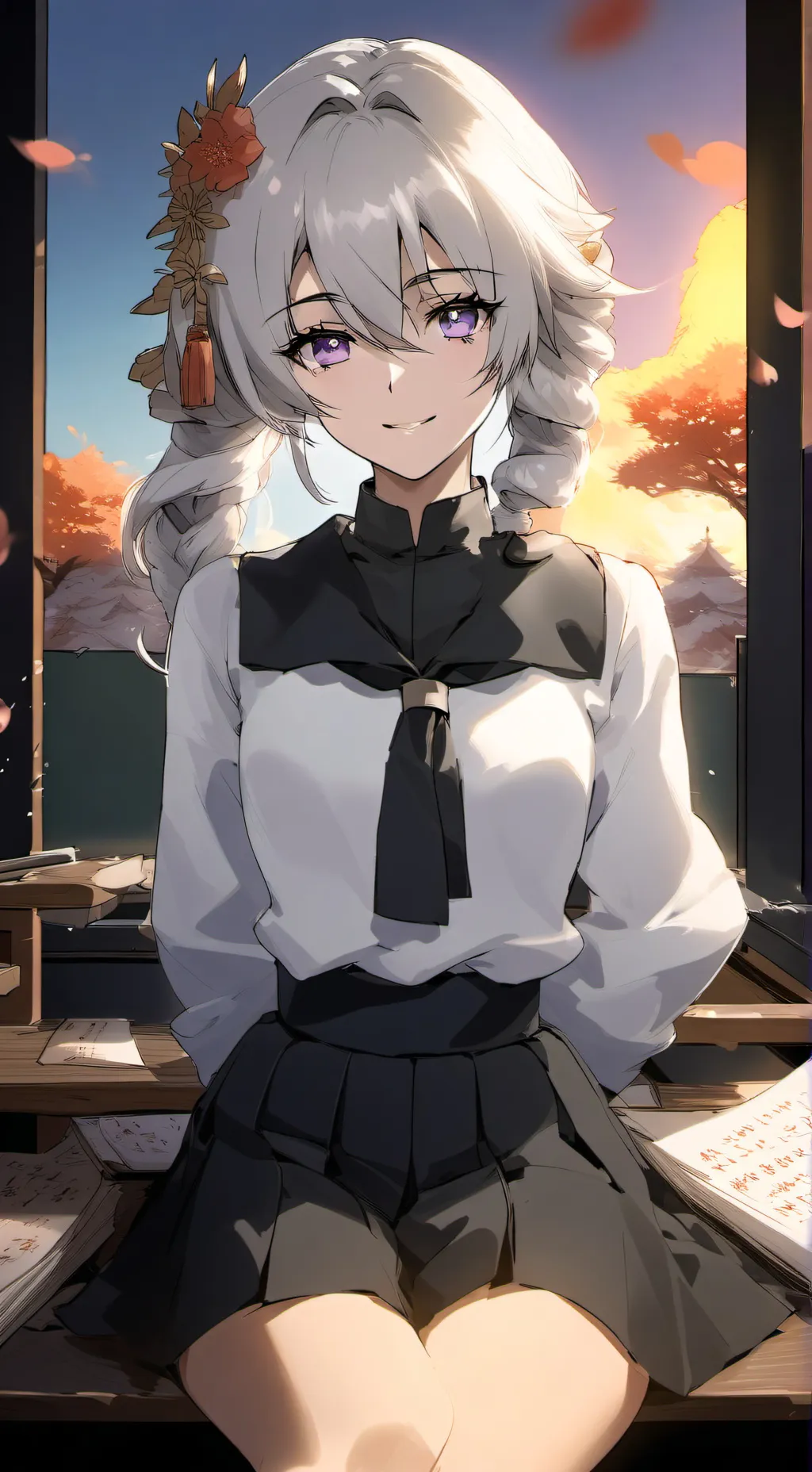 ai character: Himari background