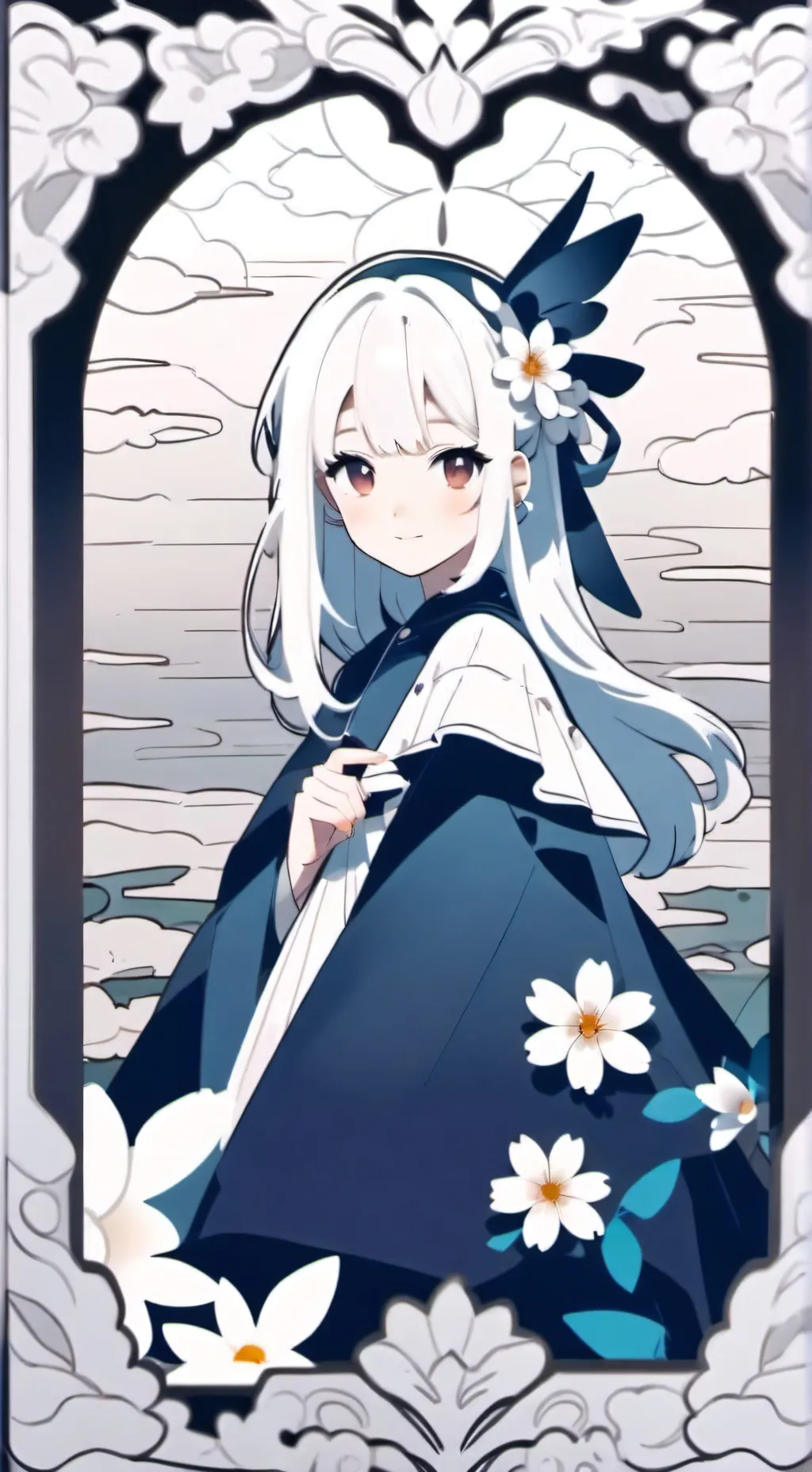 ai character: Blanca background