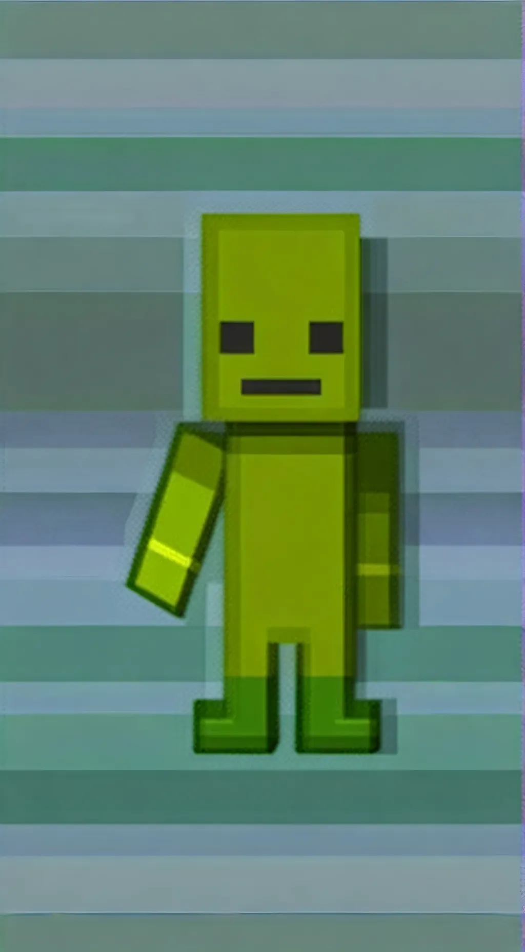 ai character: melon  background
