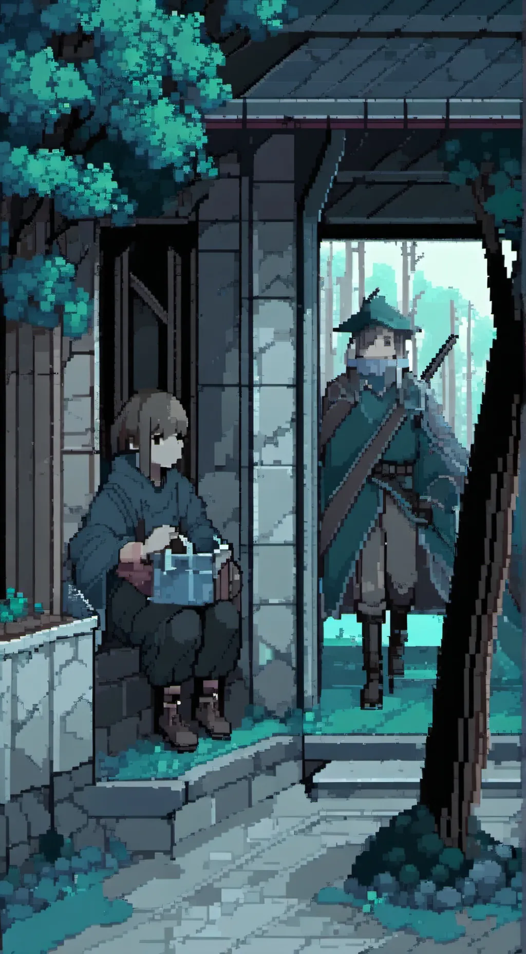 ai character: Noob experiment  background