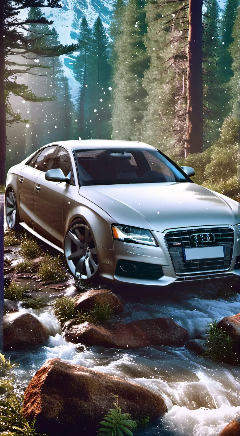 ai character: audi a7 2015 background