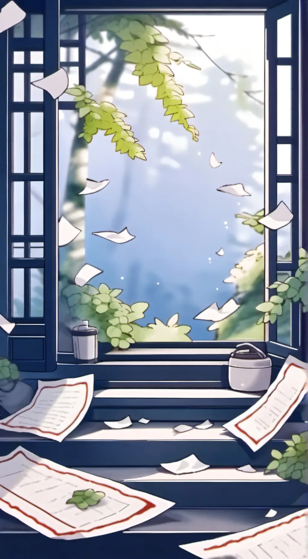 ai character: Little Lunch background