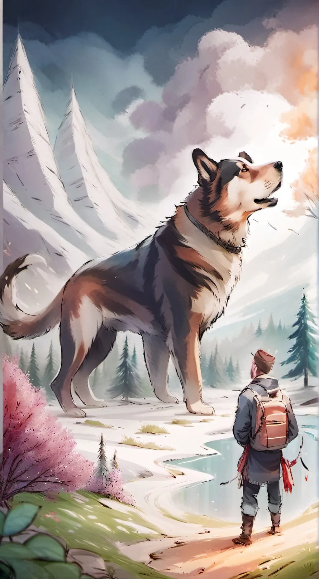 ai character: Олег background