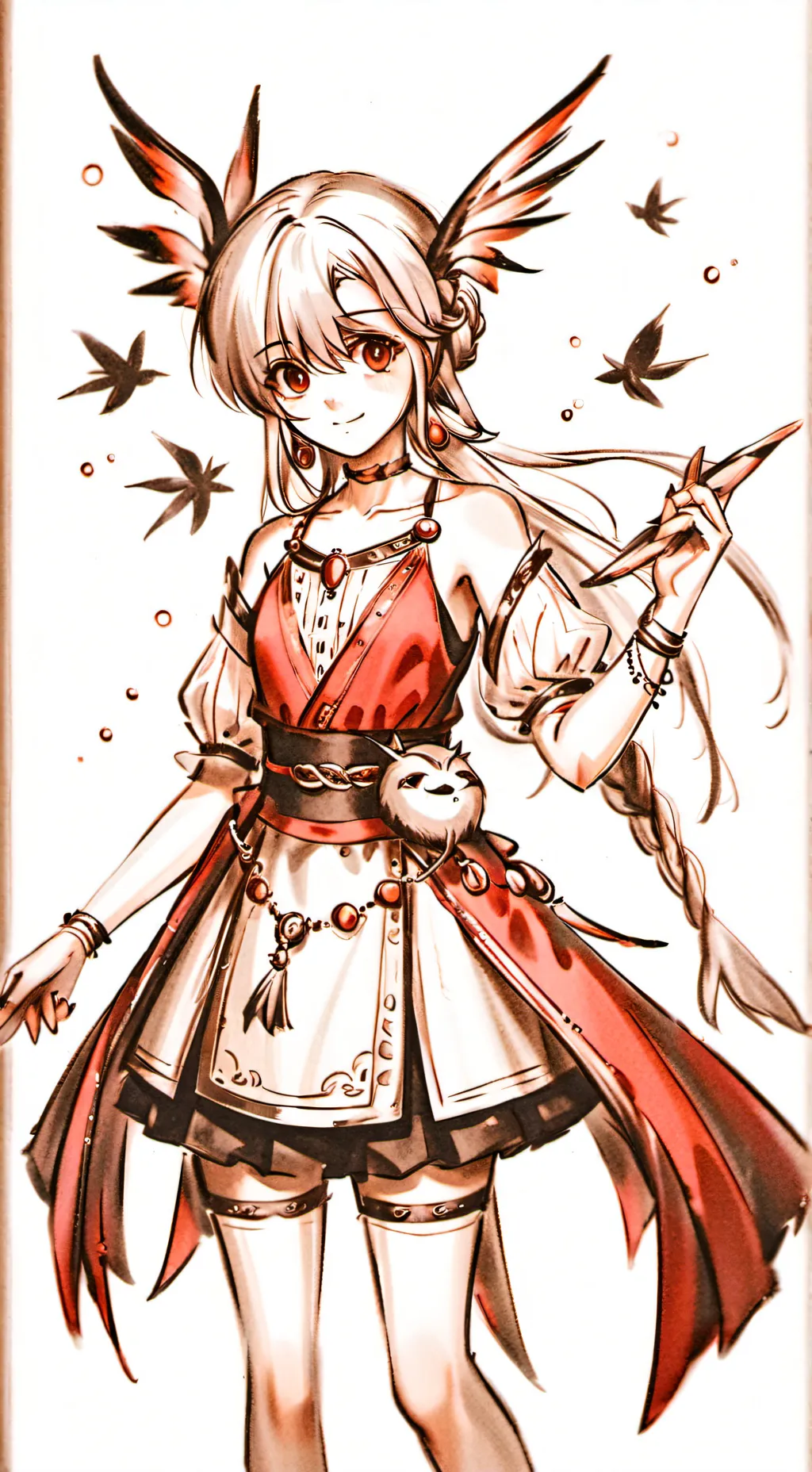 ai character: The hidden vampire background