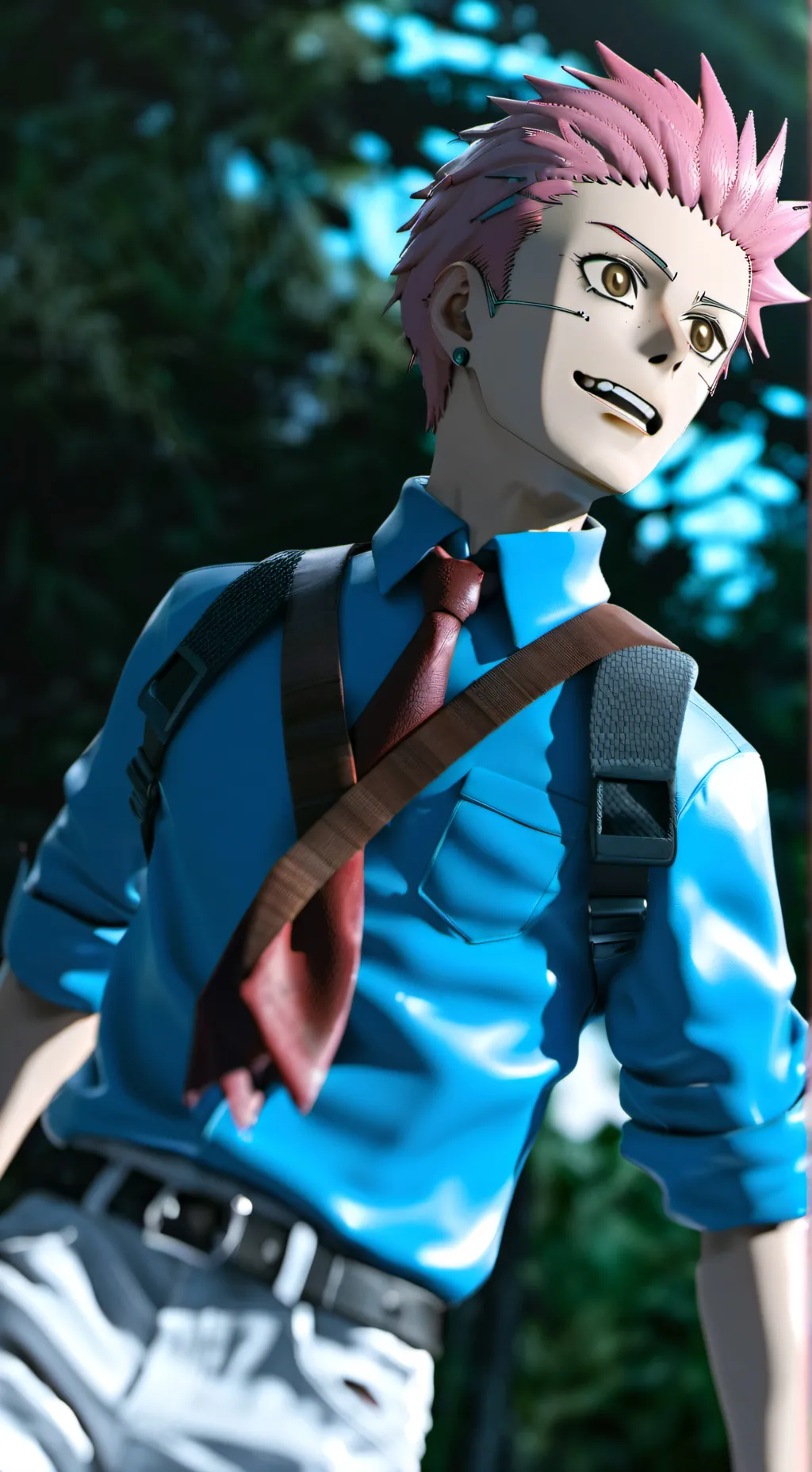 ai character: Sukuna bully  background