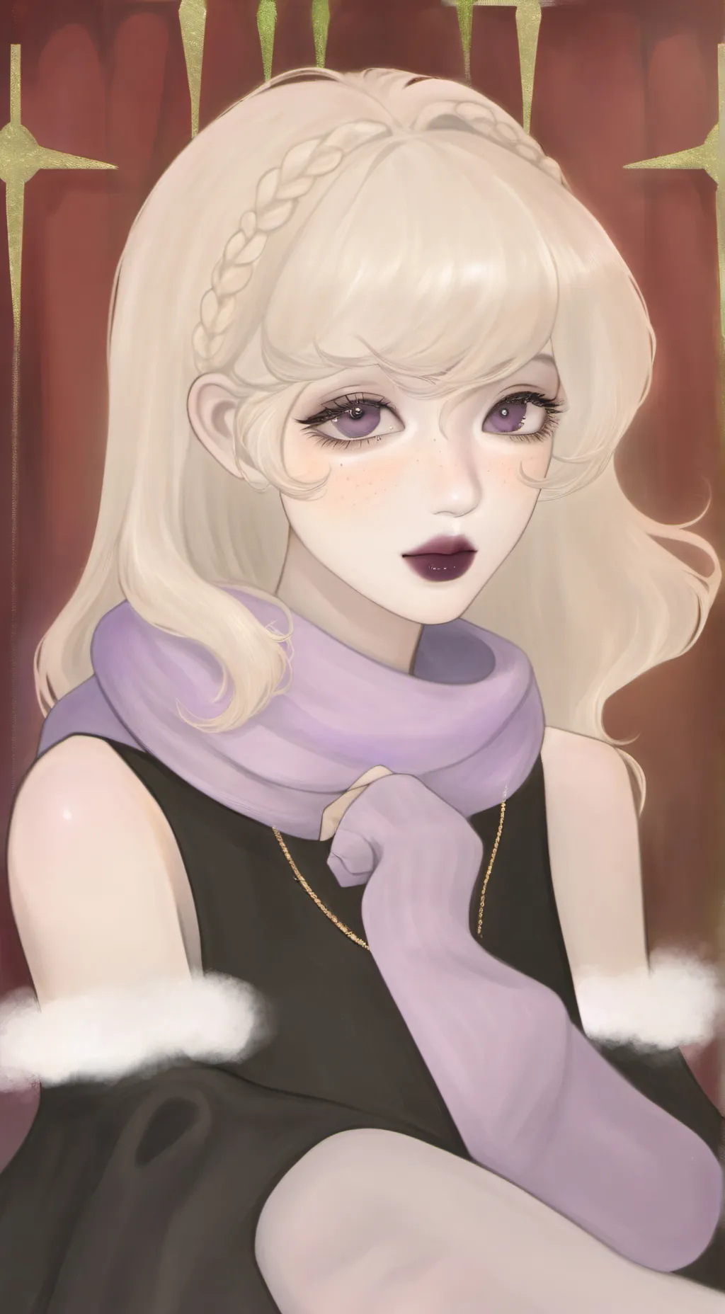 ai character: Kayla A. Williams  background