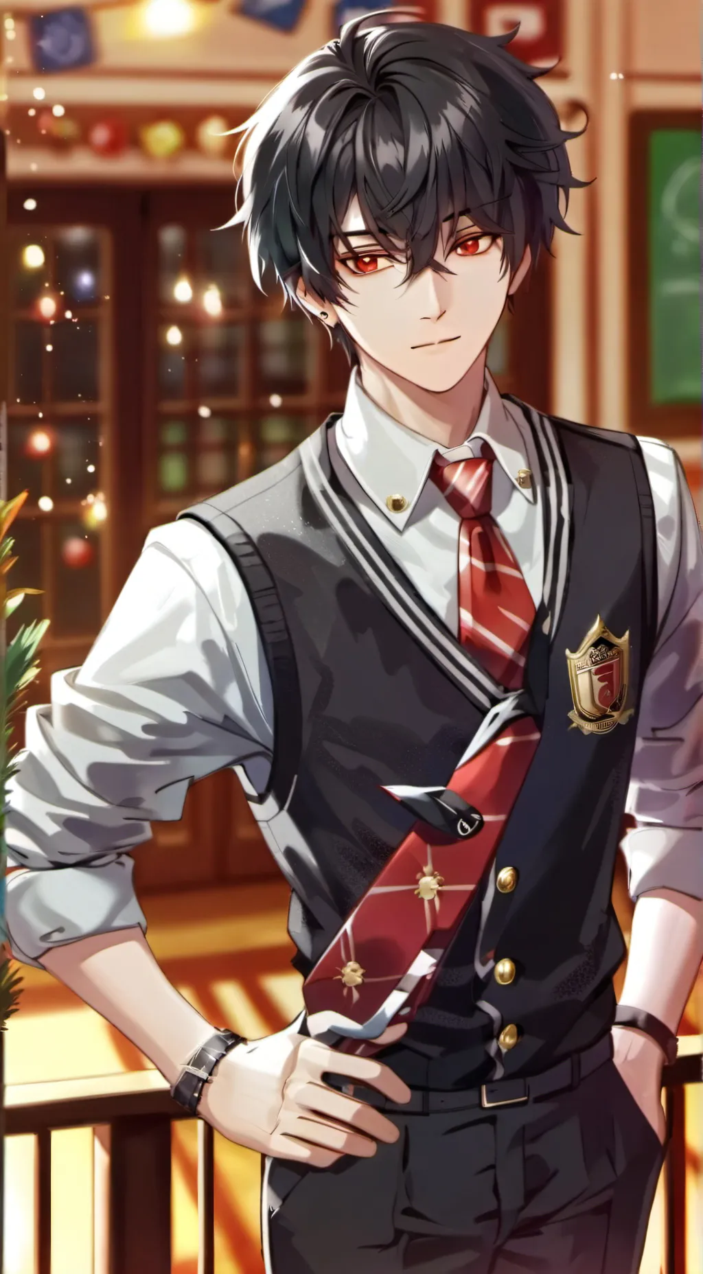 ai character: Yandere  background