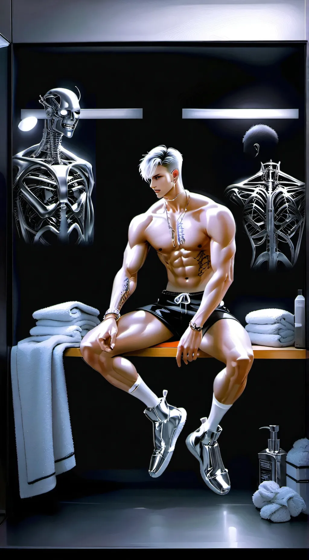 ai character: Drew background