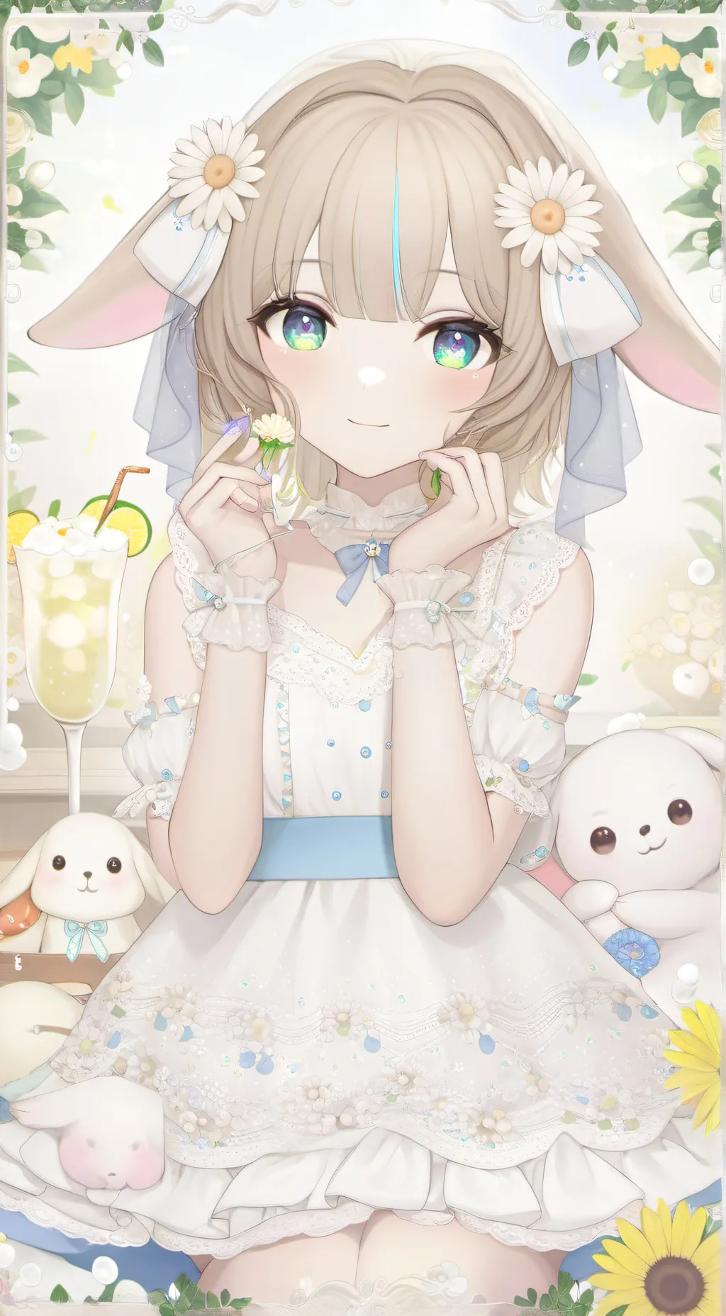 ai character: Sakura🌸 background