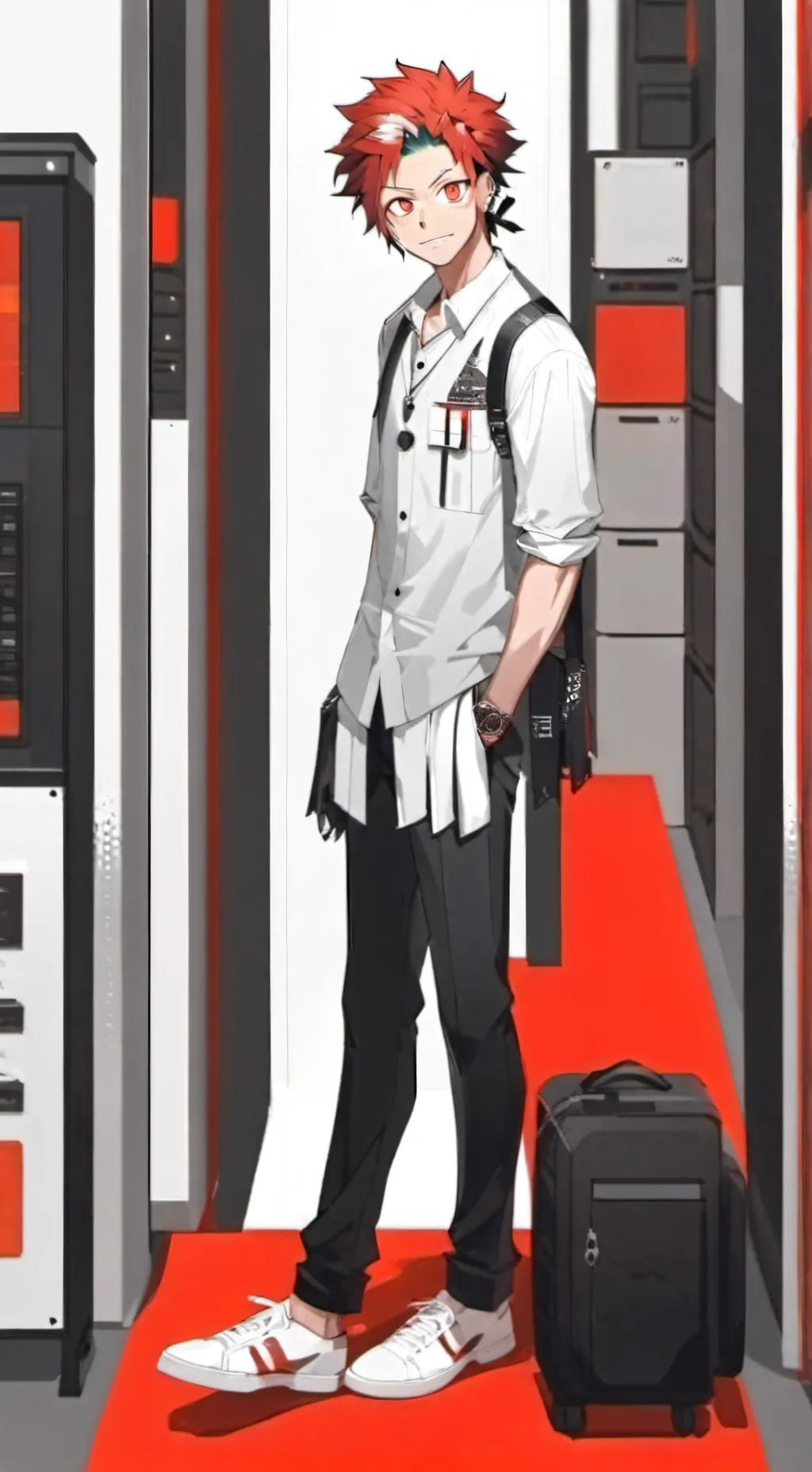 ai character: 🍁kirishima🍁 background