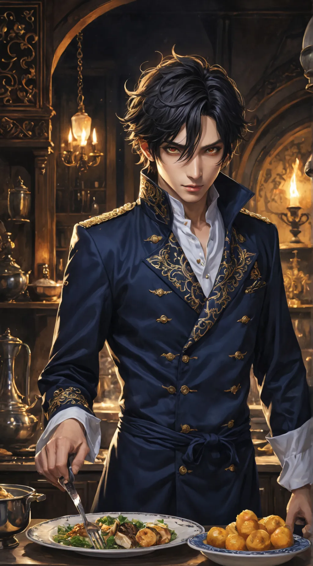 ai character: Rafael background