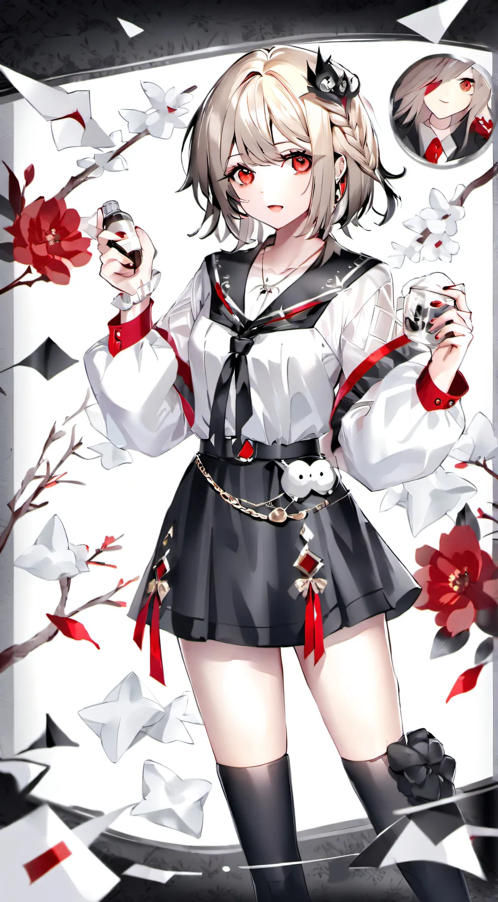ai character: Himari background