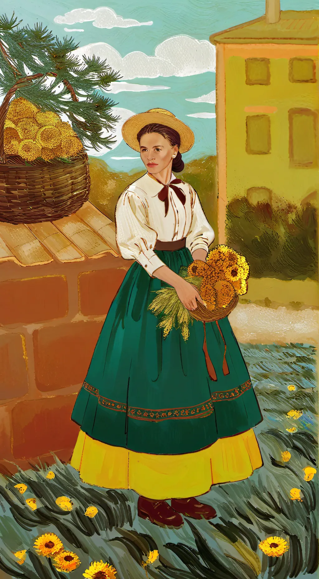 ai character: mika background