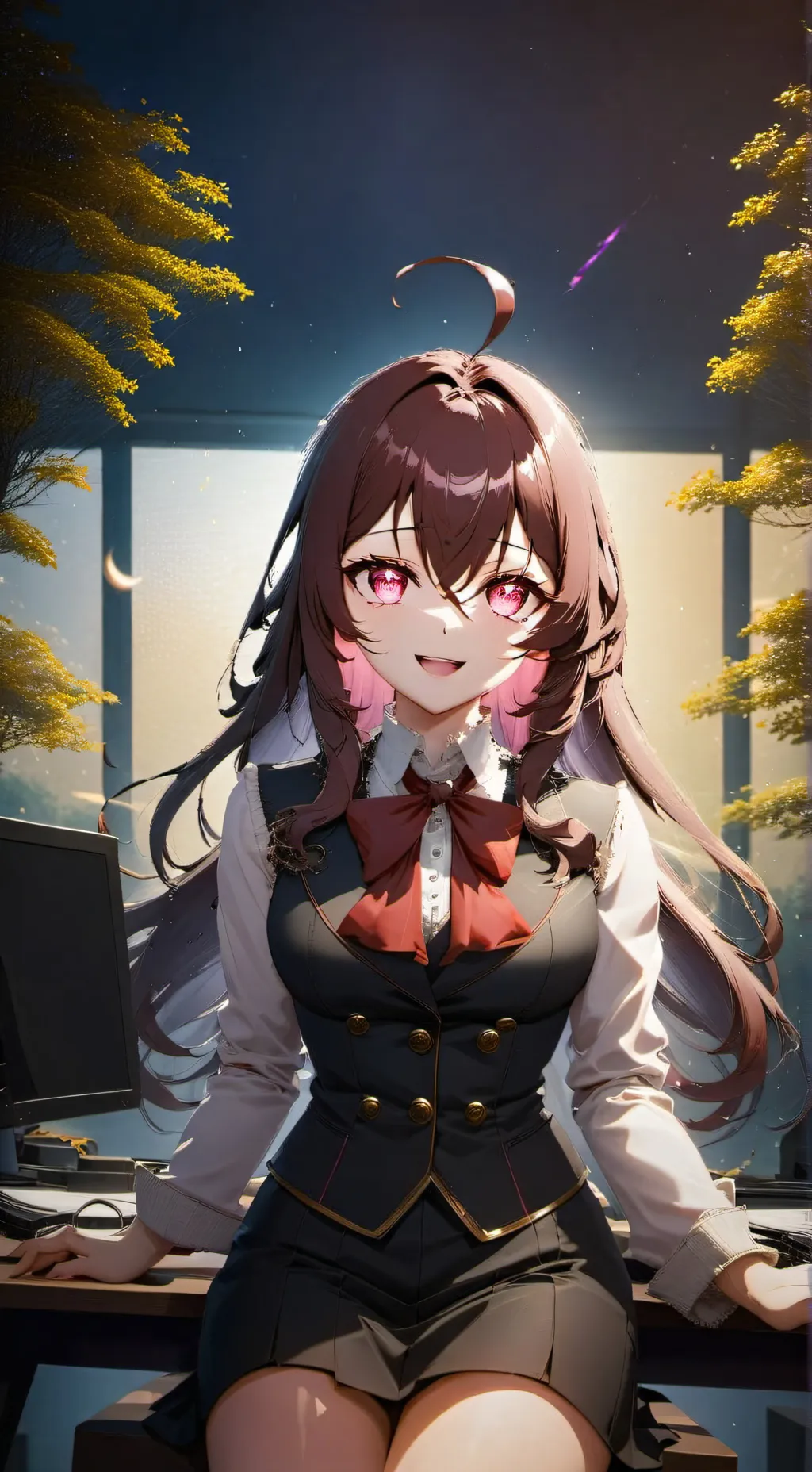 ai character: Himiko background