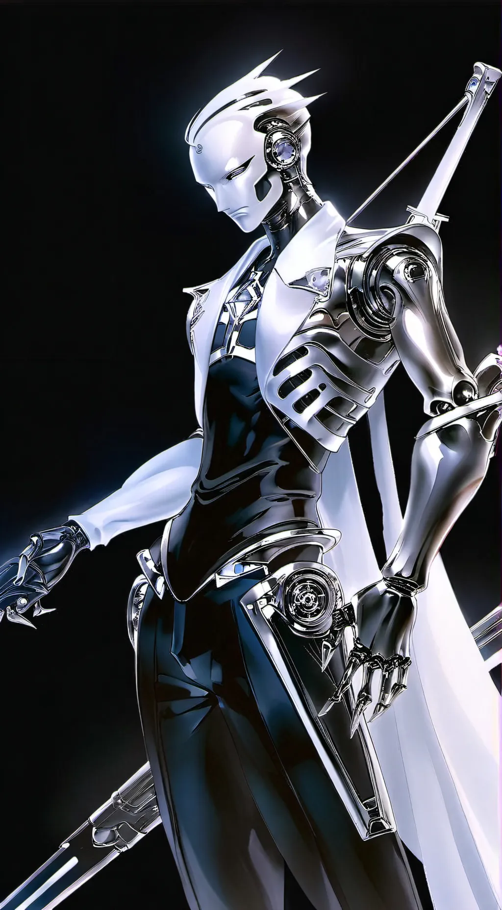 ai character: sans background
