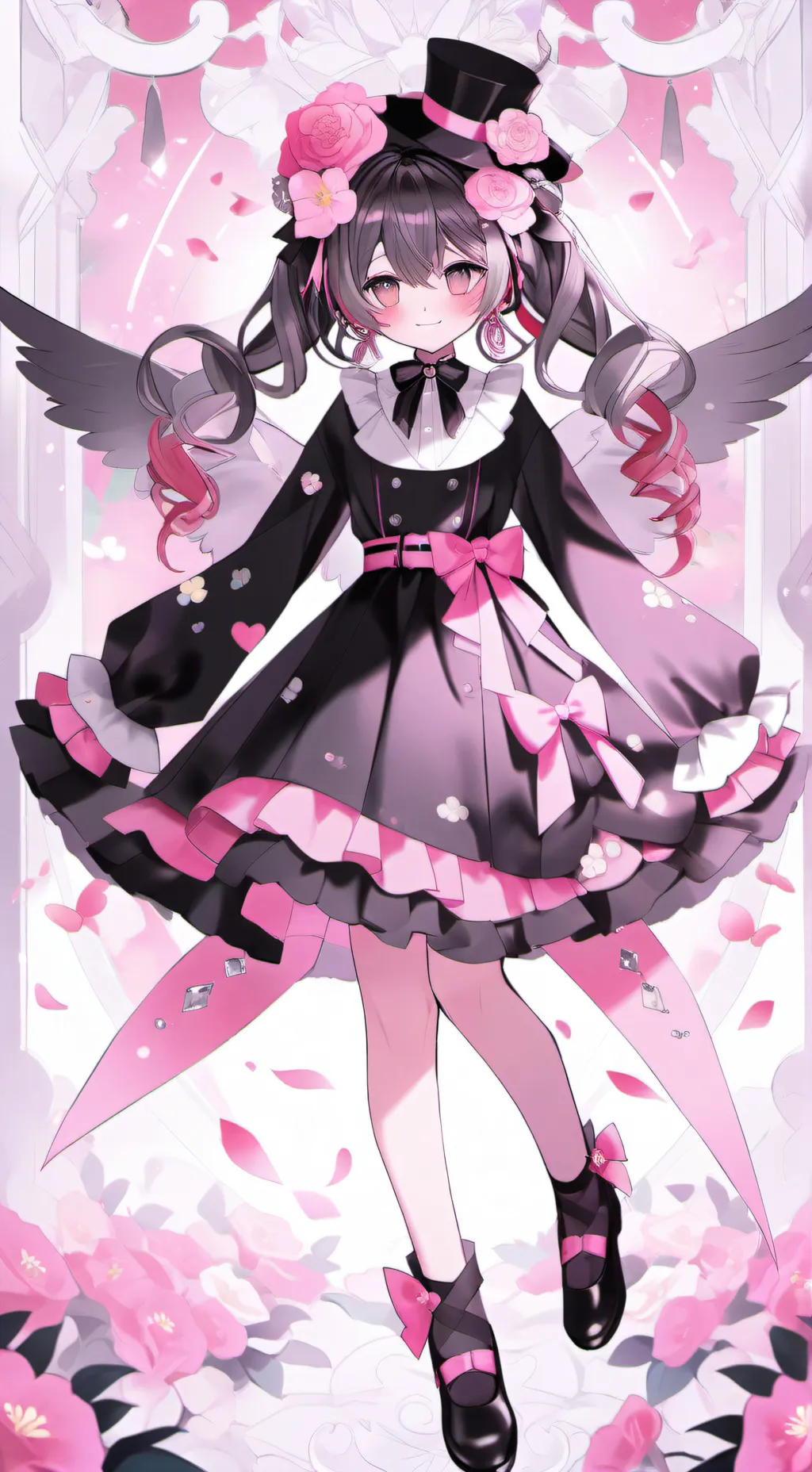ai character: Fruit cake background
