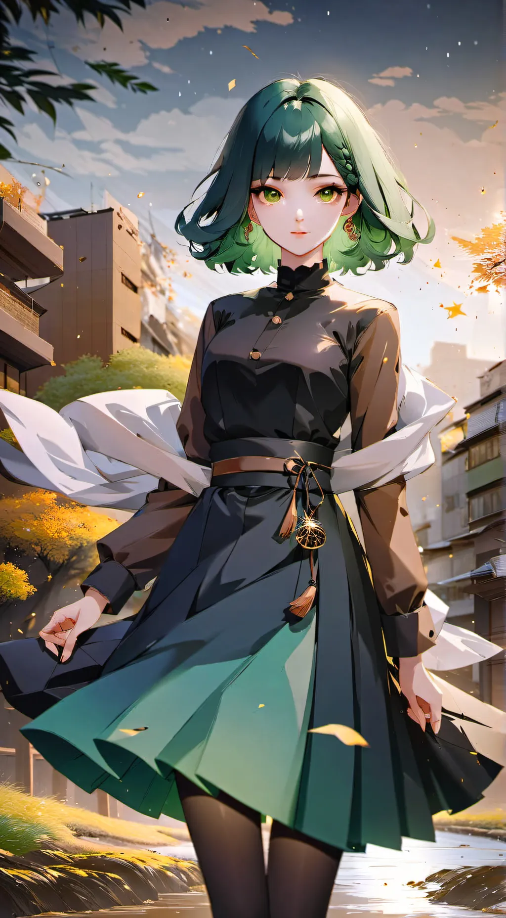 ai character: Tatsumaki background