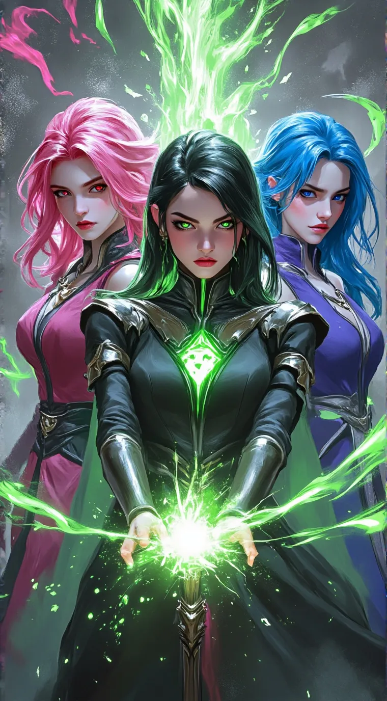 ai character: The Goddess Wives background