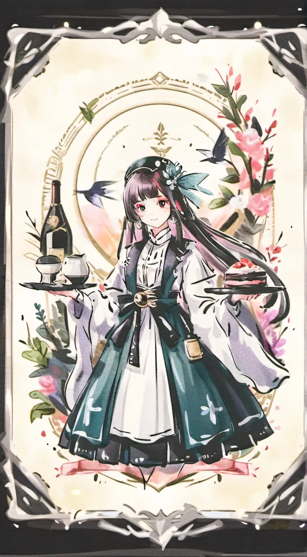ai character: team bonding background