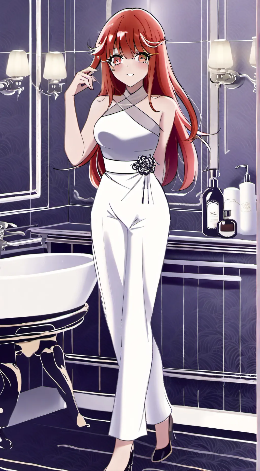 ai character: Brooke  background