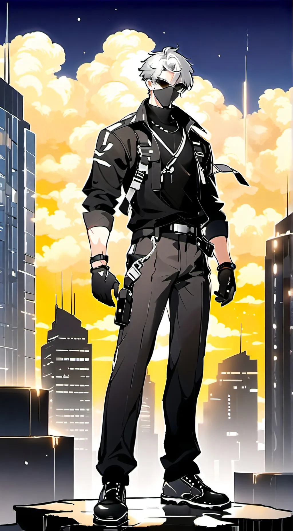 ai character: mha te odia  background