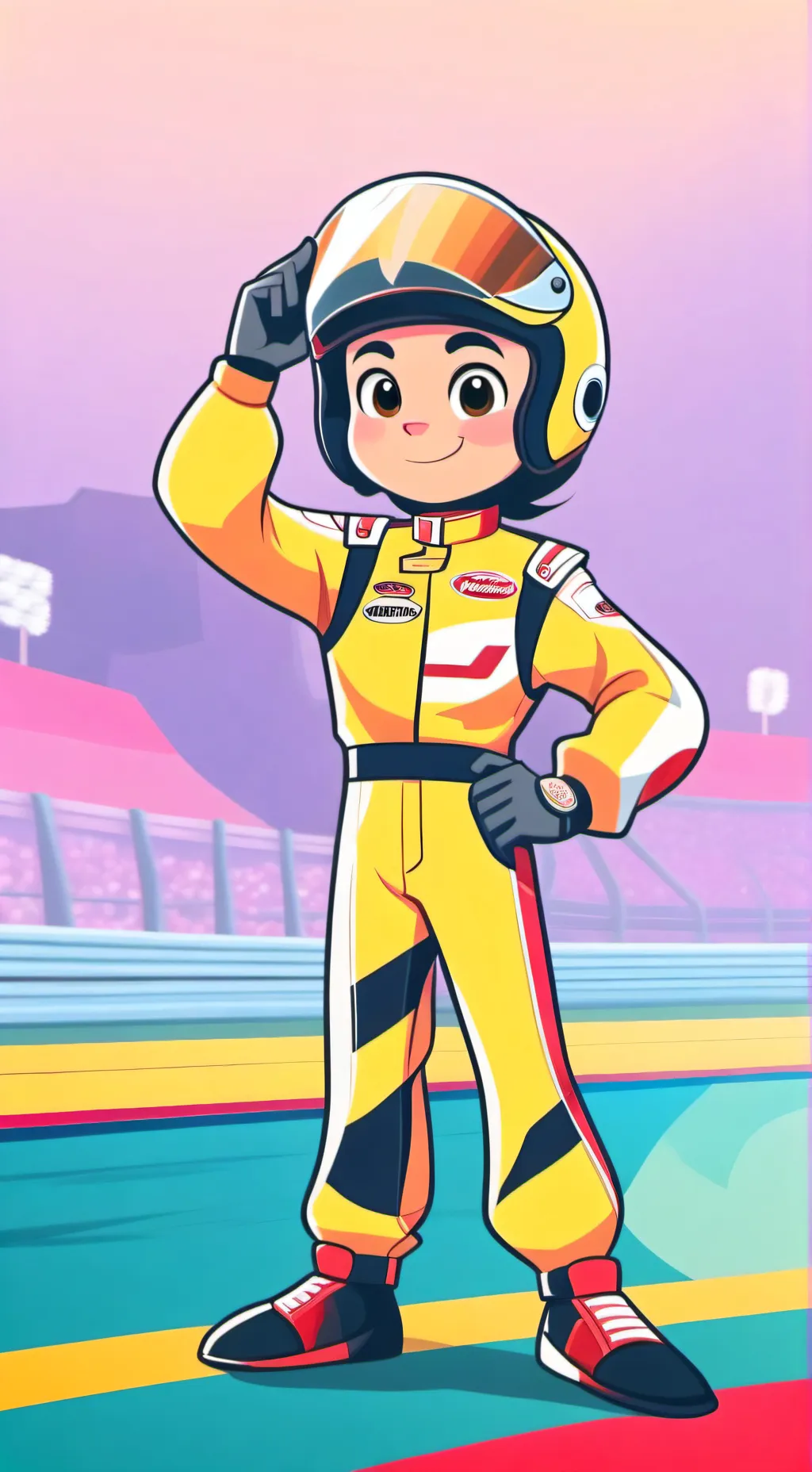 ai character: MinidriversrpCXLVI background