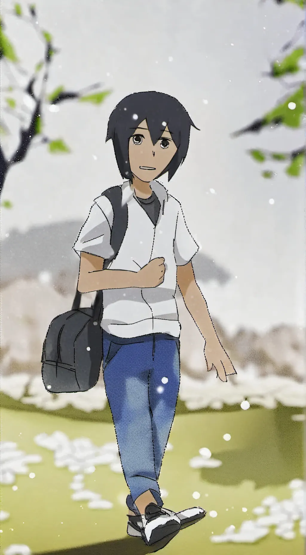 ai character: aphmau School  background