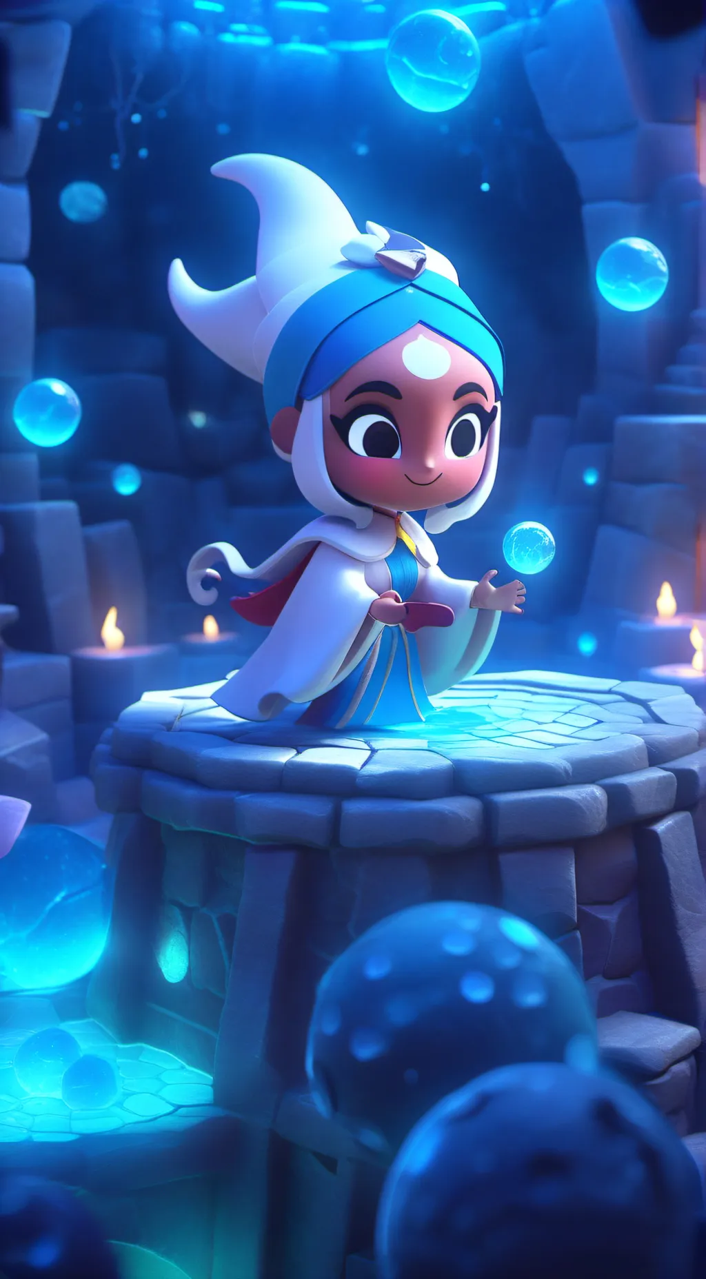 ai character: Tisha & Michael background