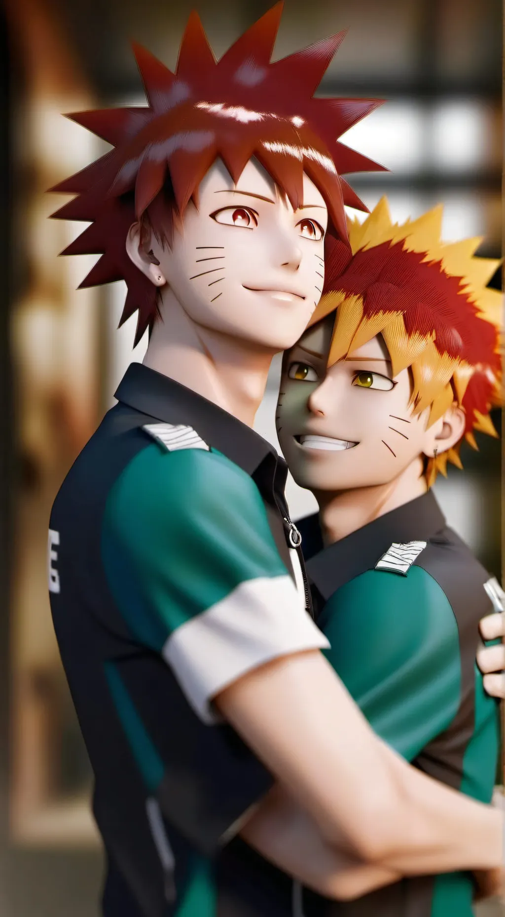 ai character: bakugo background